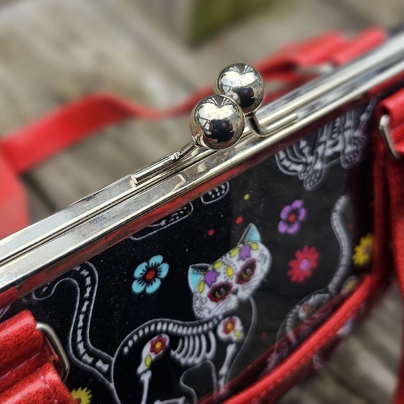 HOLD FAST CUSTOM MADE ONE IF A KIND PURSE 🐈‍⬛️ - Picture 5 of 9